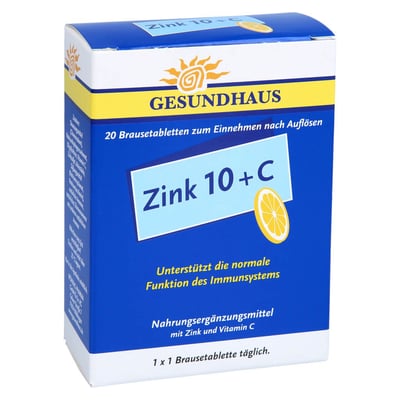 Zink 10+C Brausetabletten