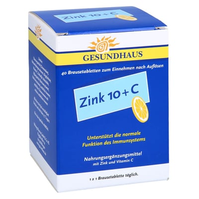 Zink 10+C Brausetabletten