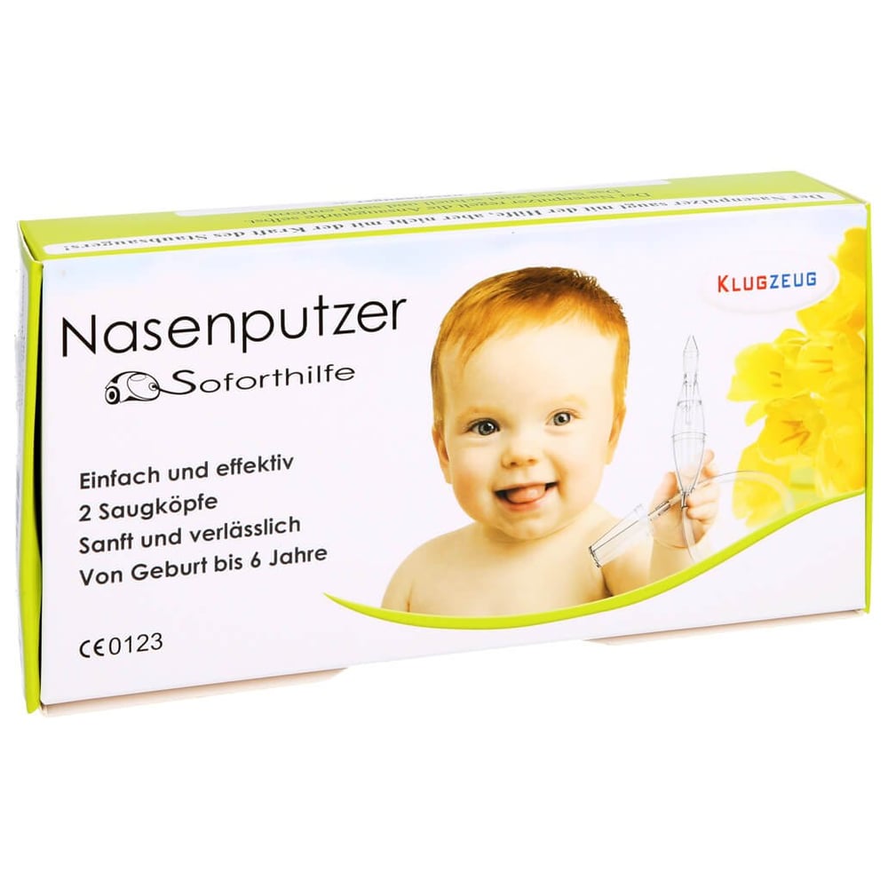 Klugzeug Nasenputzer Soforthilfe Nasensauger