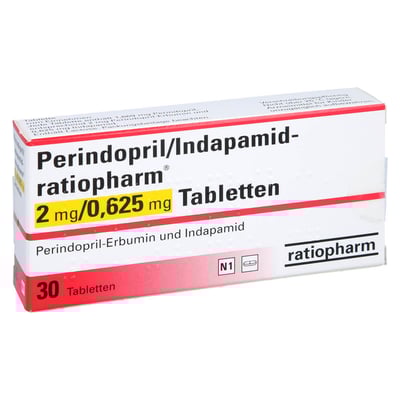 Perindopril/Indapamid-ratiopharm 2 mg/0,625 mg