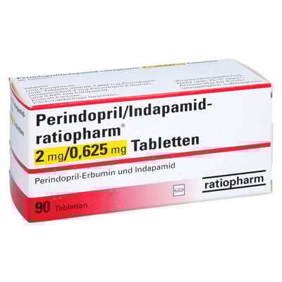 Perindopril/Indapamid-ratiopharm 2 mg/0,625 mg