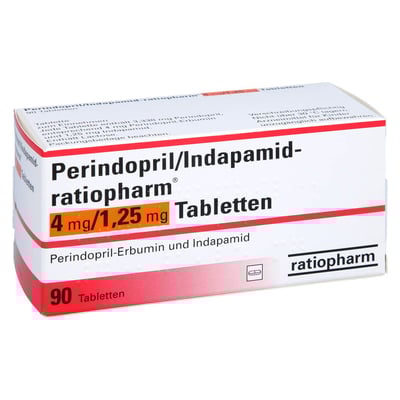 Perindopril/Indapamid-ratiopharm 4 mg/1,25 mg