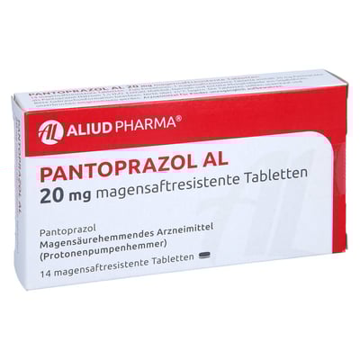Pantoprazol AL 20 mg
