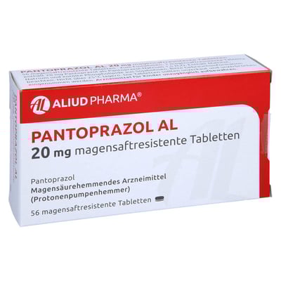 Pantoprazol AL 20 mg