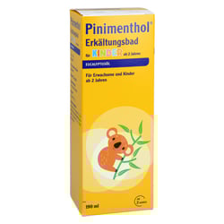 Pinimenthol Erkältungsbad für Kinder ab 2 Jahren Eucalyptus