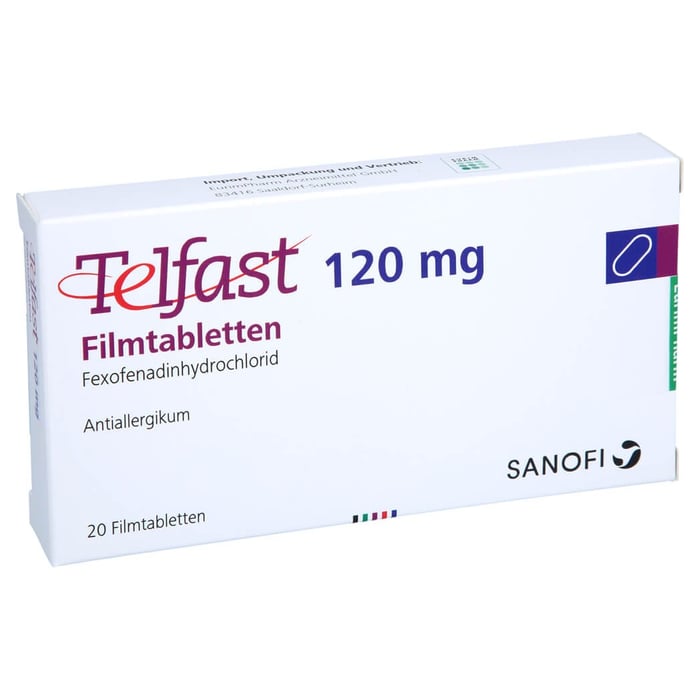 TELFAST 120 mg Filmtabletten