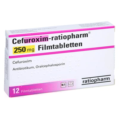 Cefuroxim-ratiopharm 250 mg