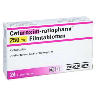Cefuroxim-ratiopharm 250 mg
