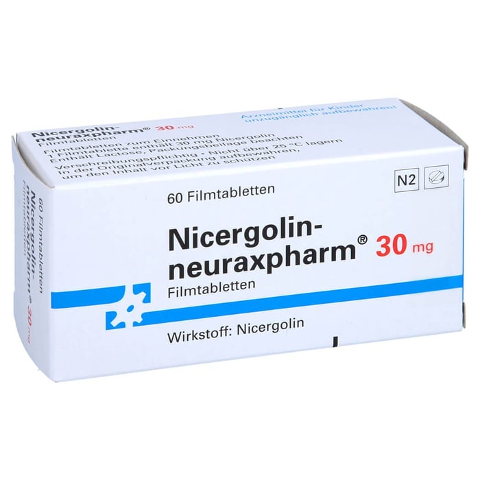 Nicergolin-neuraxpharm 30 mg