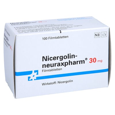 Nicergolin-neuraxpharm 30 mg