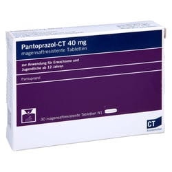 Pantoprazol - CT 40mg magensaftresistente Tabl.