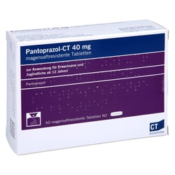 Pantoprazol - CT 40mg magensaftresistente Tabl.