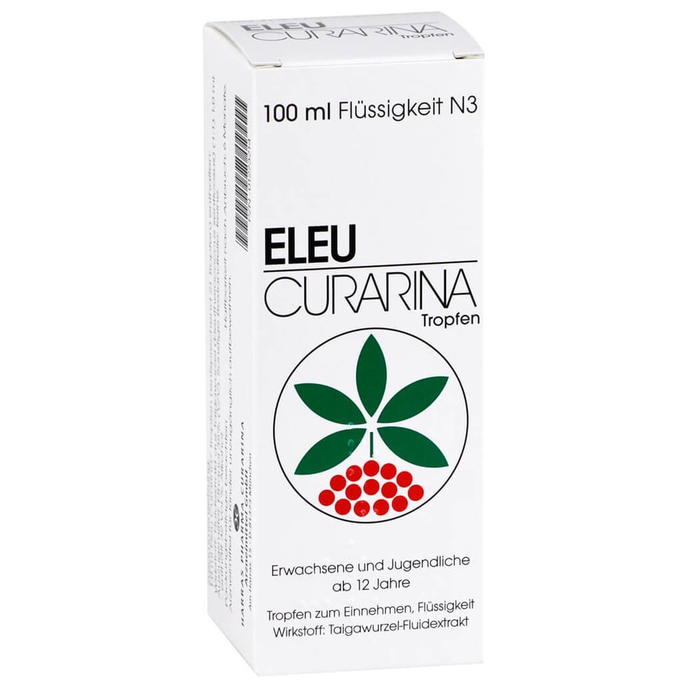 Eleu Curarina Tropfen 1ml Taigawurzel-Fluidextrakt