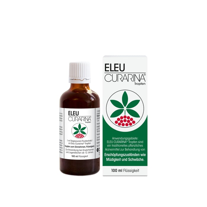 Eleu Curarina Tropfen 1ml Taigawurzel-Fluidextrakt