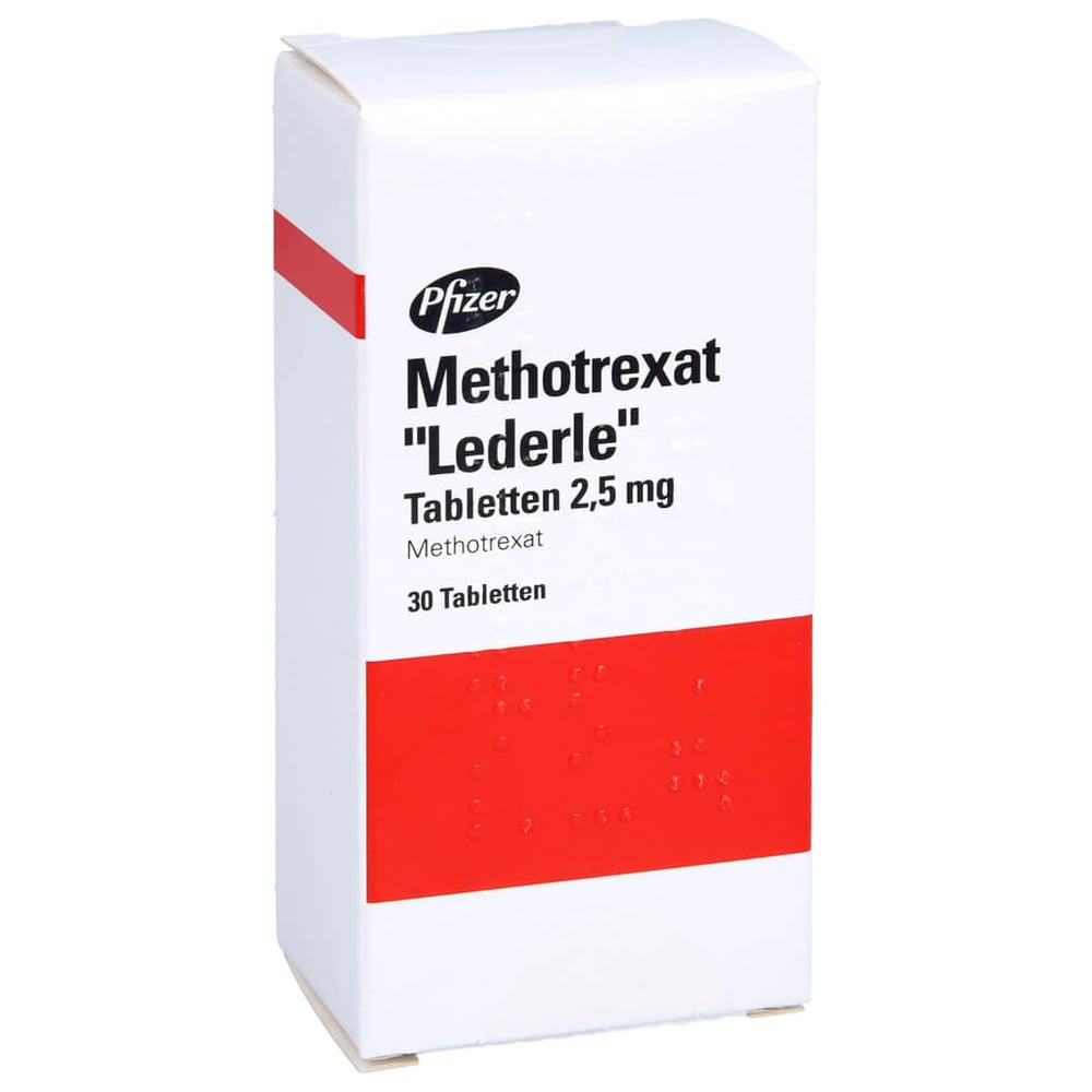 Methotrexat Lederle 2,5 mg