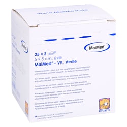 Vlieskompressen 5x5 cm 6-fach steril
