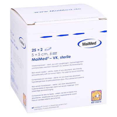 Vlieskompressen 5x5 cm 6-fach steril Produktbild 1