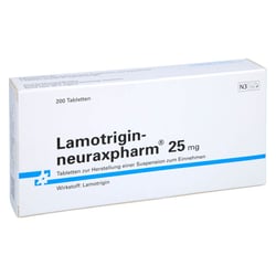 Lamotrigin-neuraxpharm 25 mg suspendierbare Tabletten