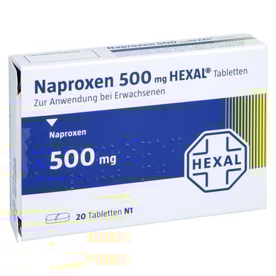 Naproxen 500 mg HEXAL