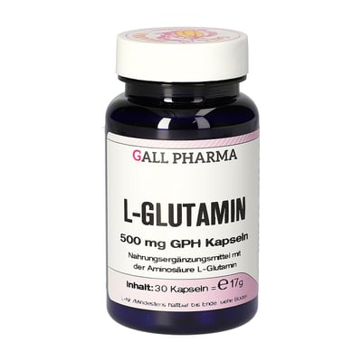 L Glutamin 500mg Gph Kaps