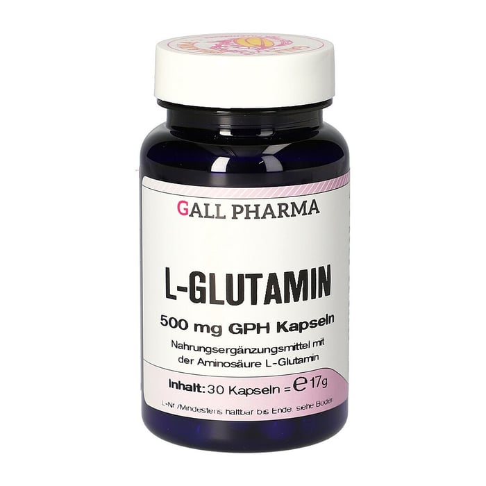 L Glutamin 500mg Gph Kaps