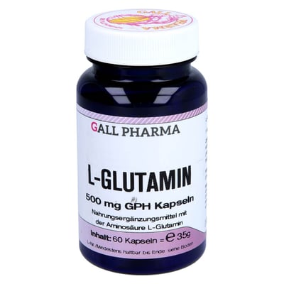 L Glutamin 500 mg Gph Kaps Produktbild 1