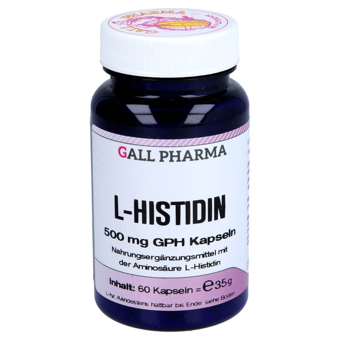 L Histidin 500mg Gph Kaps