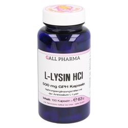 L Lysin 500mg