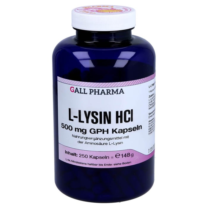 L Lysin 500mg