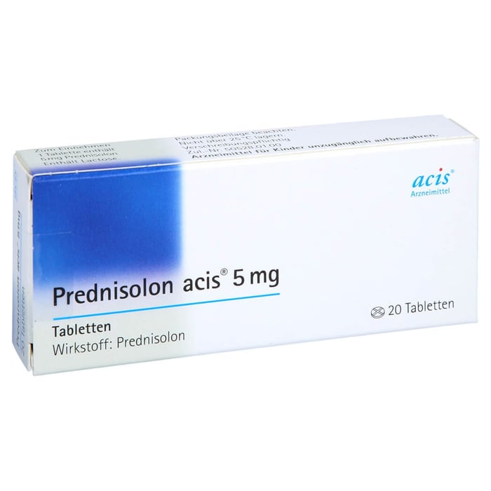 Prednisolon acis 5mg