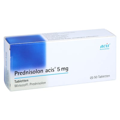 Prednisolon acis 5mg