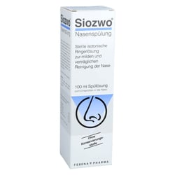 Siozwo Nasenspülung Konservierungsstofffrei