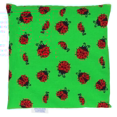 Kirschkernkissen für Kinder 19x19cm sort.