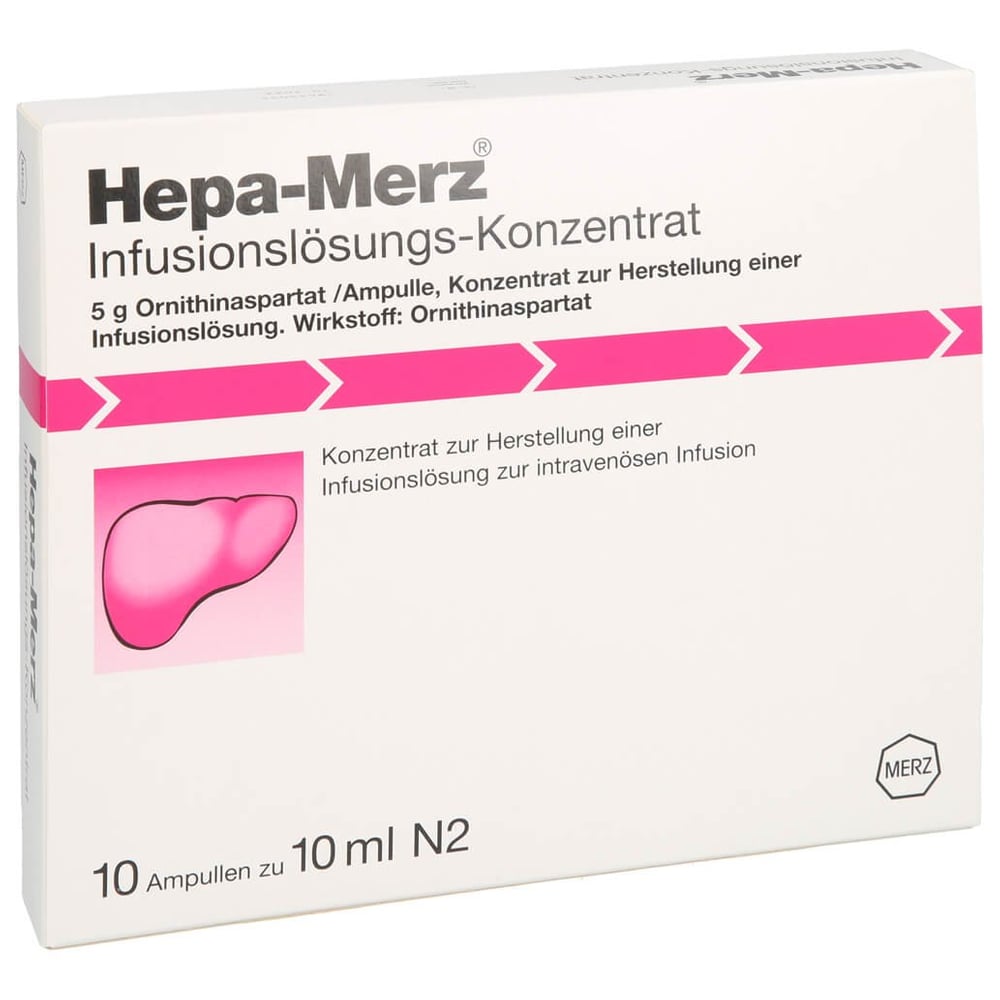 HEPA-MERZ Infusionslösungs-Konzentrat Ampullen