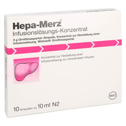 HEPA-MERZ Infusionslösungs-Konzentrat Ampullen