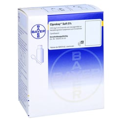 Ciprobay Saft 5 % Granulat und Lösungsmittel zur Herstellung einer Suspension