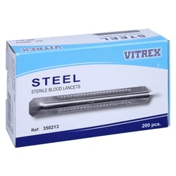 Blutlanzetten Metall einfach