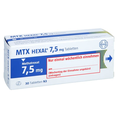 Mtx Hexal 7,5 mg Produktbild 1