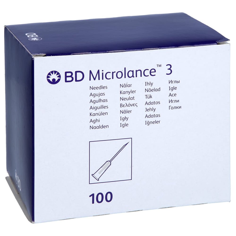 BD Microlance 3 Sonderkanüle 27 G 1/2 0,4x13 mm