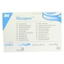 Micropore Wei 9,10mx1,25 cm