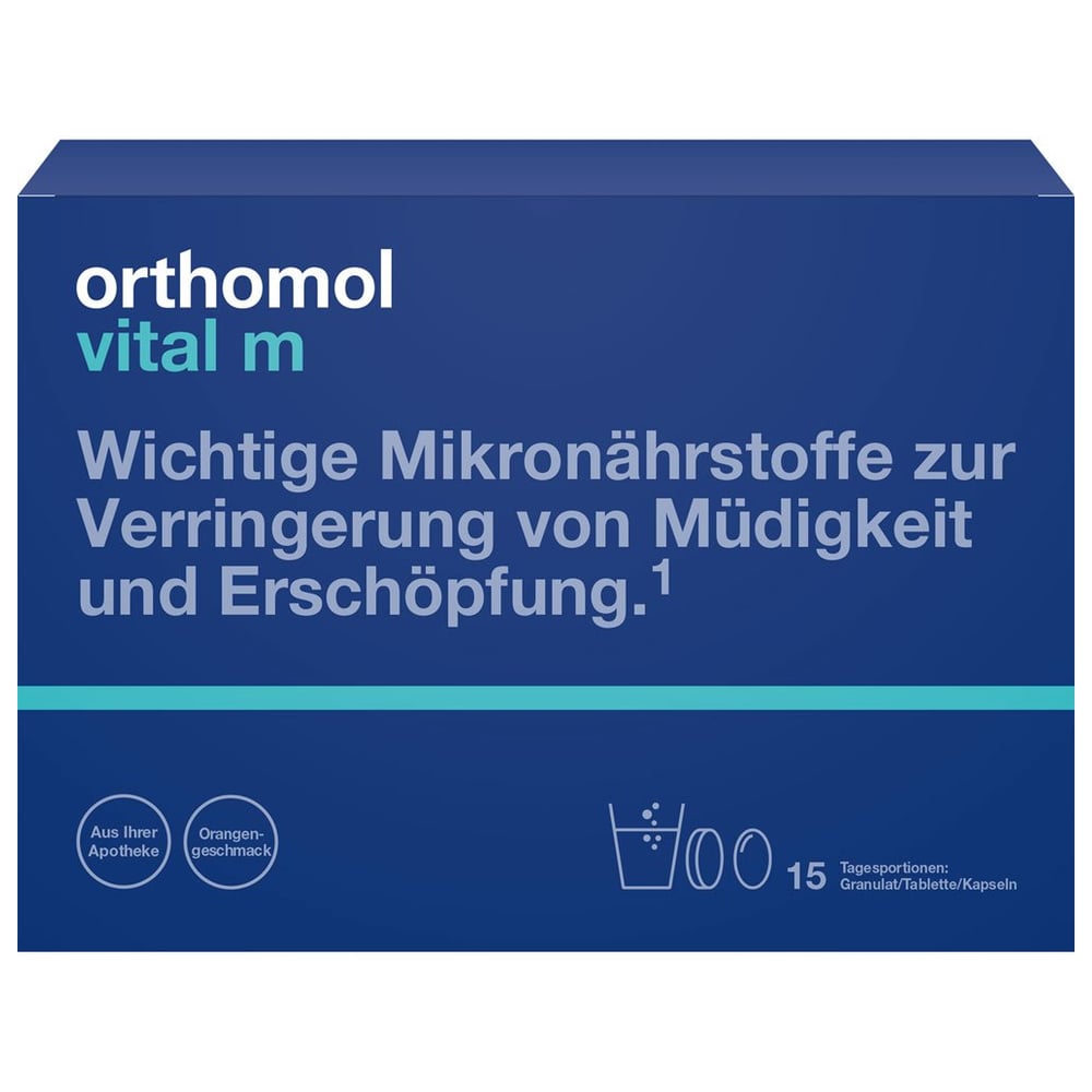 Orthomol Vital M 15Granulat/Kapseln
