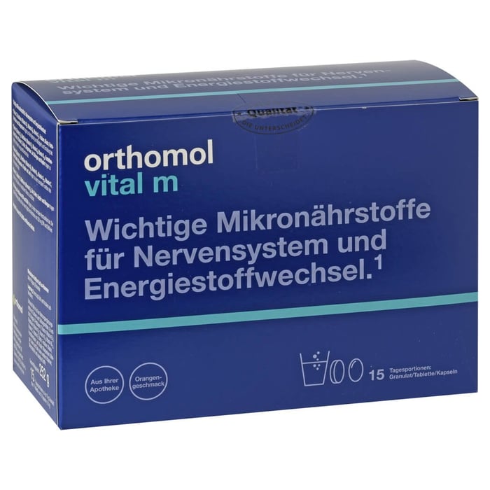 Orthomol Vital M 15Granulat/Kapseln