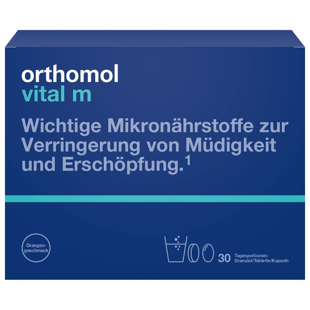 Orthomol Vital M 30Granulat/Kapseln