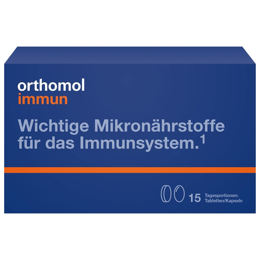 Orthomol Immun Tabletten/Kapseln 15Beutel