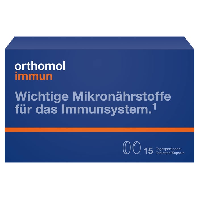 Orthomol Immun Tabletten/Kapseln 15Beutel
