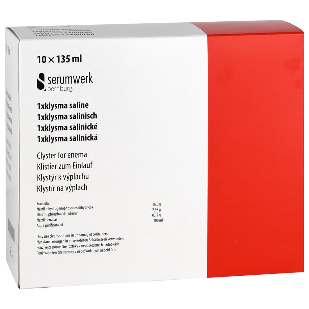 Klysma 1x salinisch