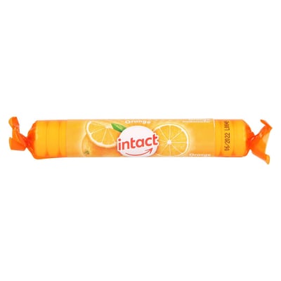 Intact Traubenzucker Rolle Orange