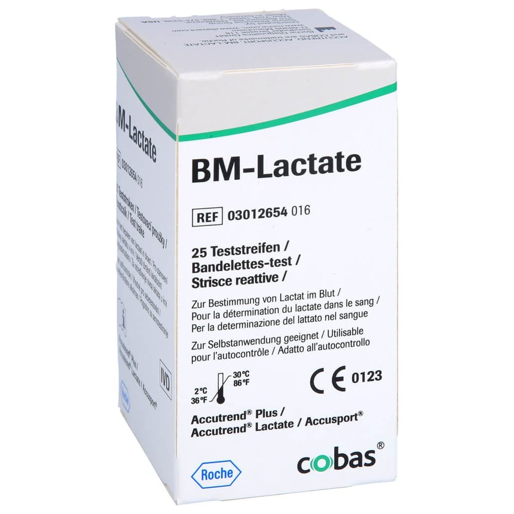 Bm Test Lactate Teststreifen