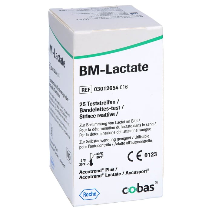 Bm Test Lactate Teststreifen