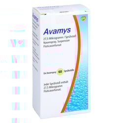 Avamys 27,5 Mikrogramm / Sprühstoß (60 Hub)